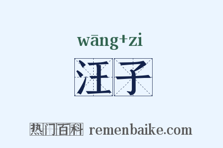 汪子是什么意思的图片